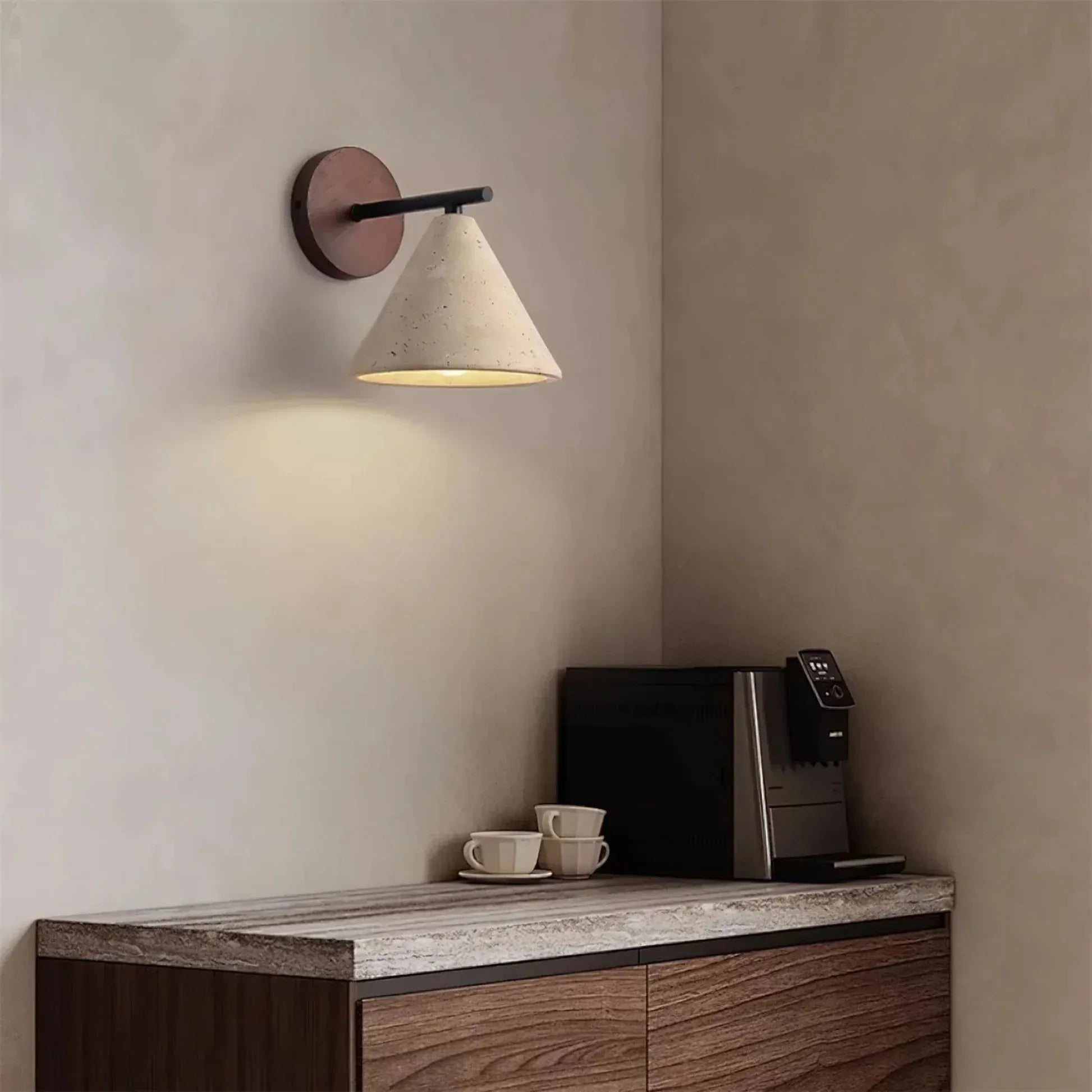LUMINELLA – Lampe de Table Champignon au Design Rond Minimaliste
