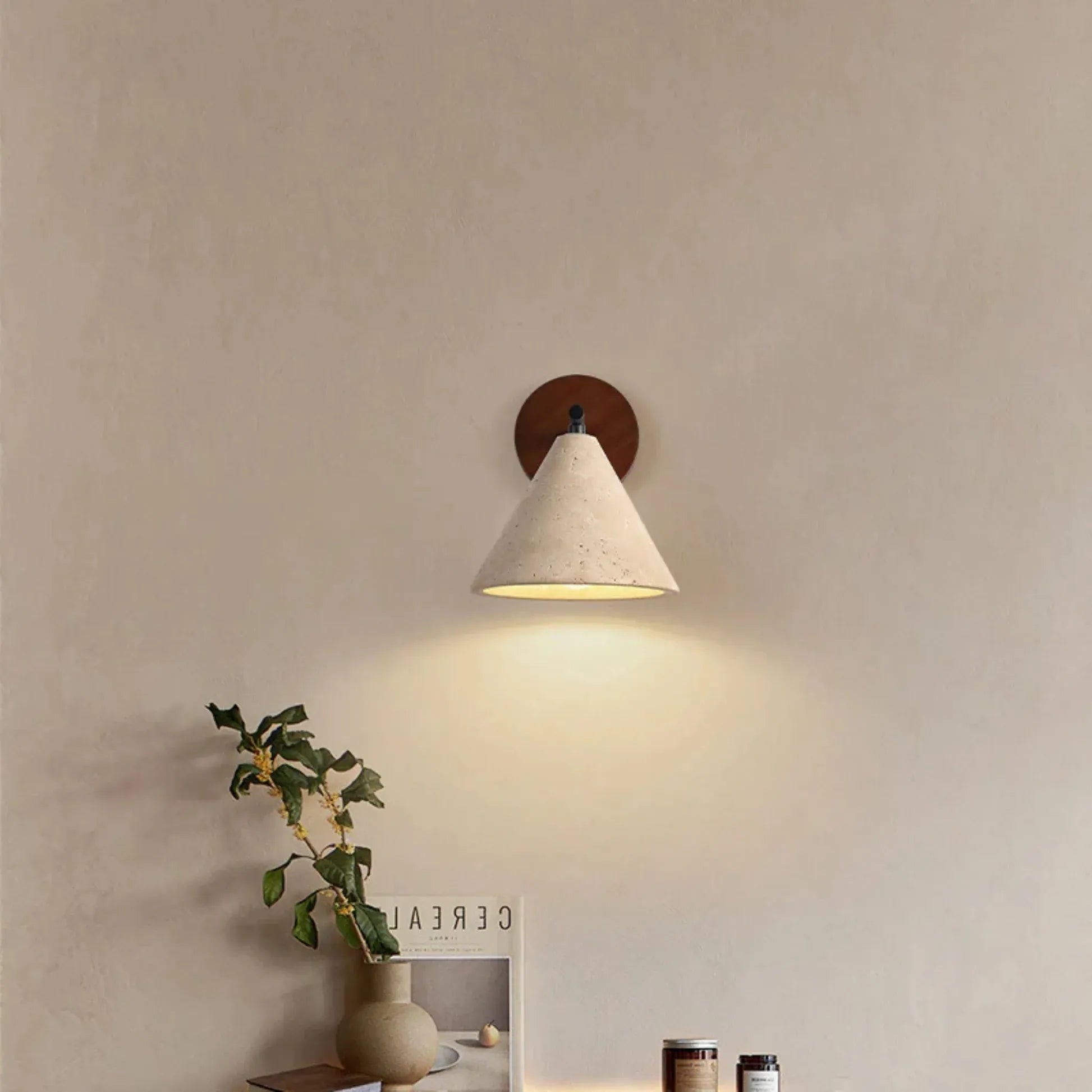 LUMINELLA – Lampe de Table Champignon au Design Rond Minimaliste